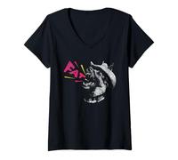 Womens FAT DOG V-Neck T-Shirt