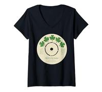 Womens Father Ted Song for Europe My Lovely Horse 7 " Record Label V-Neck T-Shirt