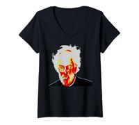 Womens Father Ted ZX Spectrum Father Jack 8-bit V-Neck T-Shirt