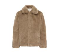 Women's faux fur jacket KAFFE Rosa Marron 42