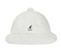 women's faux fur Kangol Casual bucket hat Blanc S