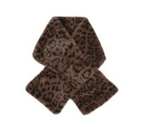 Women's Faux Fur Pull-Through Scarf