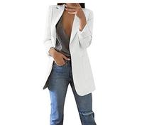 Women's Faux Leather Long Sleeve Coat with Pocket Loose Office Jacket Women's Coat Spring 50