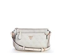 Women's faux leather shoulder bag Guess Noelle II Beige TU