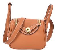 Womens Faux Leather Shoulder Bag Mini Fashion Handbag Celeste (Brown)