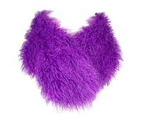 Women'S Faux Shawl Wedding Wrap And Shawl Shawl Winter Shawl And Bridesmaid Capes for Women (Purple, One Size)