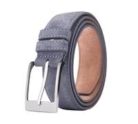 Women's Faux Suede Belt Classic Pin Buckle for Plaid Jeans,Blue,100