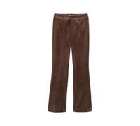 Women's Faux Suede Flared Trousers Tom Tailor Denim Marron XL