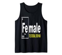 Womens Fe for Iron Shirt, Original Iron Man T-Shirt Tank Top
