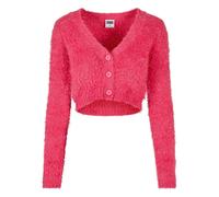 Women's feather crop cardigan Urban Classics Rose XL