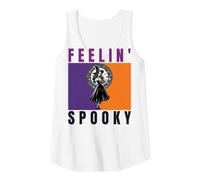 Women's Feelin' Spooky Retro Witch Tank Top