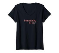 Womens Femininity The Trap V-Neck T-Shirt