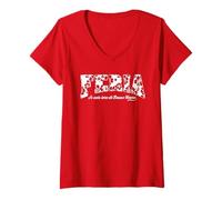 Womens Feria village party South West Drink Good Hour Aperitif V-Neck T-Shirt