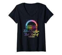 Womens Festival Friendships are The Best Kind of Friendships V-Neck T-Shirt
