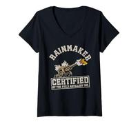 Womens Field Artillery Officer Rainmaker V-Neck T-Shirt