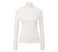 Women's Fine Knit Roll Neck Pullover with Slits at the Sleeves COMMA Blanc 46