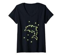 Women's Firefly Dolphin V-Neck T-Shirt