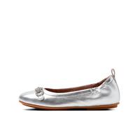 Women's Fit Flop Allegro Sparkle Ballerina Pumps in Silver