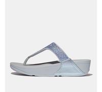Fitflop Lulu Crystal Toe-Post Sandals UK 8 Blue