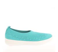 Women's Fit Flop Uberknit Slip On Ballet Pumps in Blue