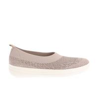 Fitflop Uberknit Slip On Ballet Pumps UK 4 Brown