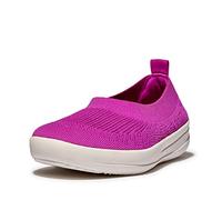 Women's Fit Flop Uberknit Slip On Ballet Pumps in Purple
