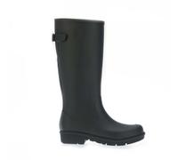 Fitflop Wonderwelly Tall Womens Black Boots Rubber - Size UK 5
