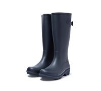 Fitflop Womens Wonderwelly Tall Plain Rubber Wellingtons - Navy - Size UK 4