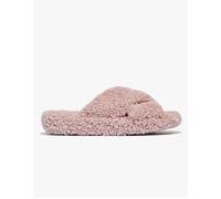 Women's FitFlop iQUSHION D-LUXE Womens Cross Slides Dusky Pink