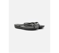Fitflop Black Sparkle IQushion Ergonomic Flip-Flops