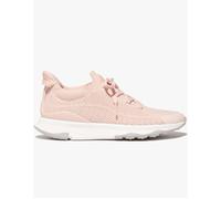 Women's FitFlop VITAMIN FFX KNIT Womens Trainers Rose Foam/Urban White - Pink - Size: 8