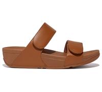 Fitflop Lulu Adjustable Slides Light Tan UK Size = 8 EU Size = 42 - Female
