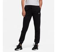 Women's Fitness Majority Cotton Slim Jogging Bottoms - Linear Black
