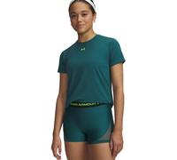 Under Armour Womens Vanish Short Sleeve Performance Gym Top 12 (M) Green