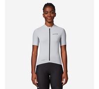 Women's Fitted Short-sleeved Road Cycling Jersey - Edr 2 Grey