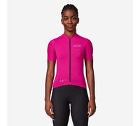 Women's Fitted Short-sleeved Road Cycling Jersey - Edr 2 Pink