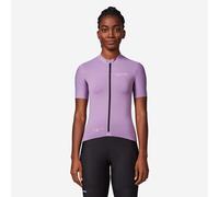 Women's Fitted Short-sleeved Road Cycling Jersey - Edr 2 Purple