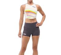 HOKA - Women's Race Day Fitted 2.5'' Short - Running shorts size M, grey