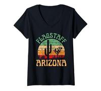 Womens Flagstaff V-Neck T-Shirt