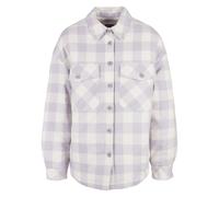 Women's flannel shirt Urban Classics Padded Blanc S