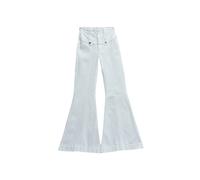 Women's Flare Jeans Salsa Jeans Diva Push Blanc 28x32