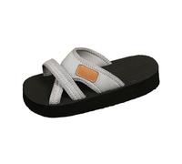 Women's Flat Casual Beach Mesh Pillar Women's Shoes Large Size Sandals Womens House Slipper Socks (Grey, 5.5)