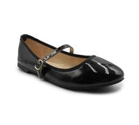 Womens Flat Pumps Girls Dolly Dollie Ballet Ballerina Ladies Work Smart Office Back to School Formal Comfort Round Toe Slip On Flats Shoes with Buckle Strap