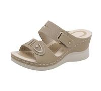 Women'S Flat Sandals Women's Summer Fashion Casual Open Toe Floor Empty Dress Sandals On The Beach To Wear