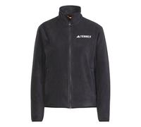 adidas Xperior Cross Country Ski Soft Shell Fleece Jacket Womens 12 (M) Black