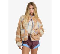 Women's fleece Billabong Dawney Snap Up Blanc L
