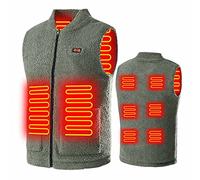 Women's Fleece Gilet Lightweight Body Warmer Zip Up Ladies Waistcoat Padded Outwear Vests Wind Resistant Two Gilets Vest Jacket Coat with Pockets Riding Cycling Golf Spring Fall Winter