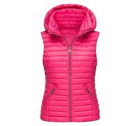 Women's Fleece Gilet Windproof Vest Lady's Removable Hood Waistcoat Reversible Sleeveless Vests Wind Resistant Two Gilets Down Jackets Lightweight Riding Cycling Golf Spring Fall Winter