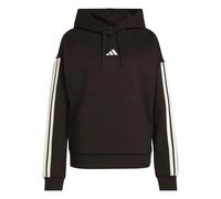 Women's fleece hooded sweatshirt adidas Essentials 3-Stripes Marron M