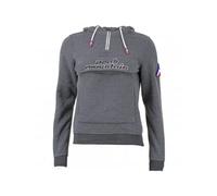 Women's fleece hoodie Peak Mountain Aflow Gris S